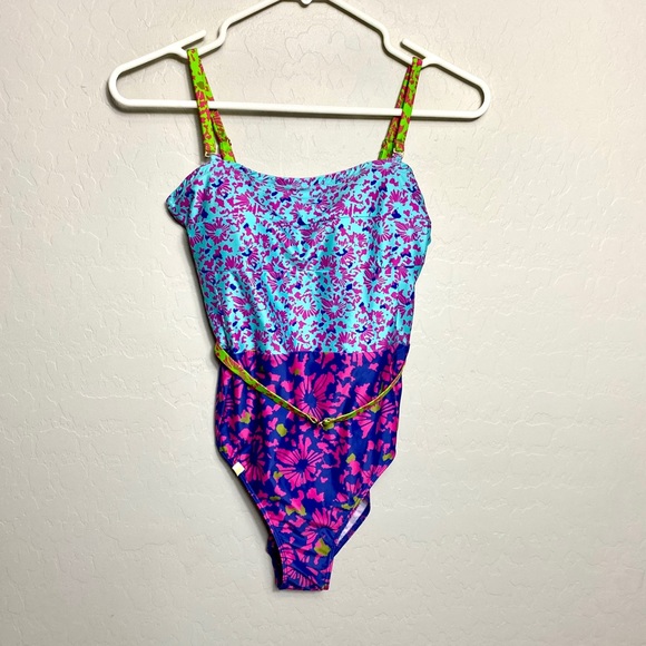 NWT Tanya Taylor x Summersalt The Oasis One Piece Size 6 Floral - Picture 2 of 9